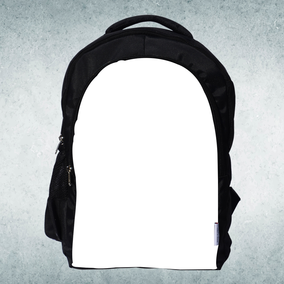 My fav personalized customized print l black laptop backpack for m â my fav bag wala