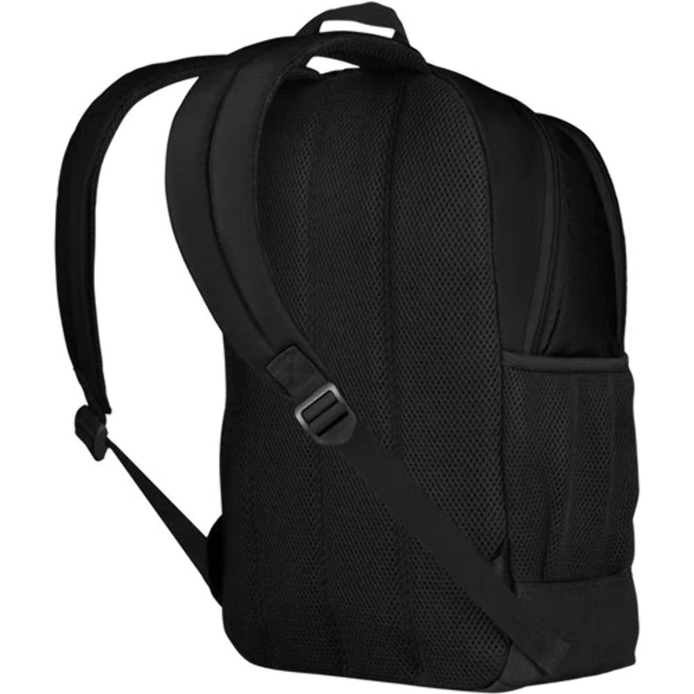 Wegner quadma laptop backpack black inch fortable zippered partment