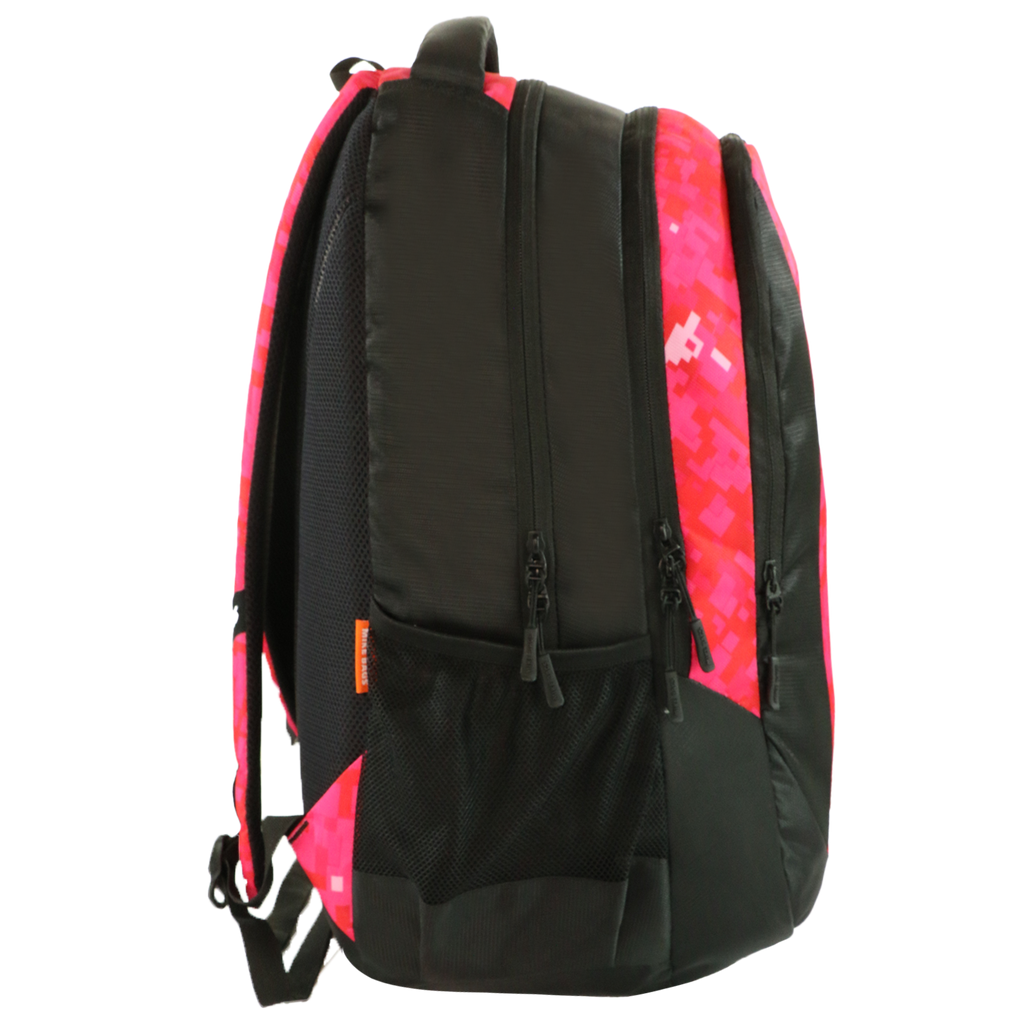 Mike aurora school backpack with pouch