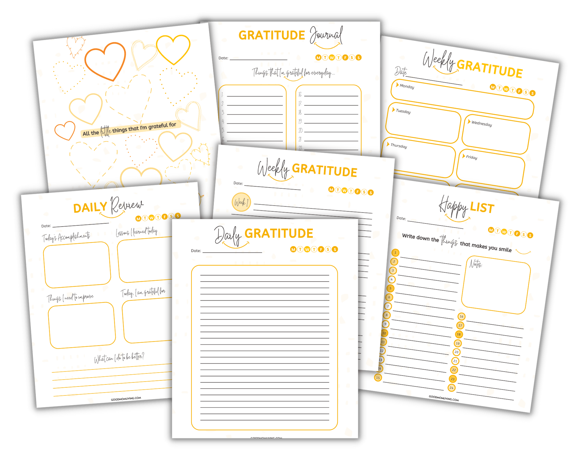 Daily gratitude journal improve your health well