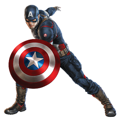 Captain america marvel avengers d view wall sticker removable children room