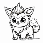 Pugicorn coloring pages