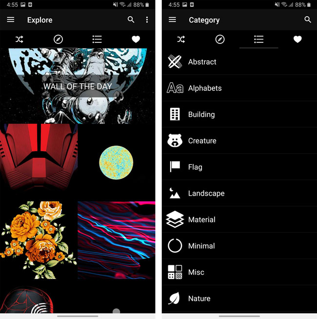 Best wallpaper apps for android