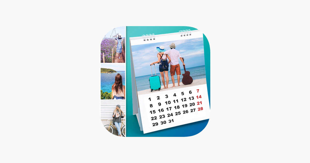 Crear tu calendario con fotos en app store