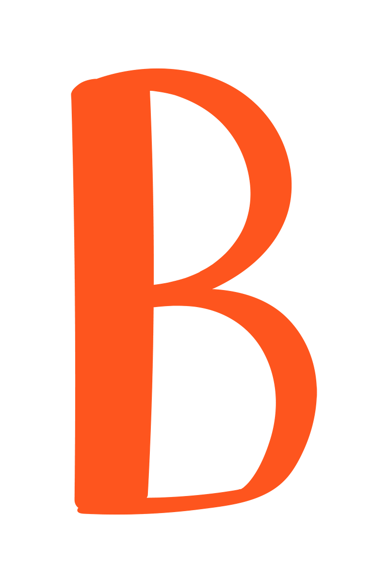 B letter doodle alphabet typography images free photos png stickers wallpapers backgrounds