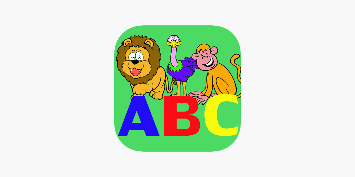 Writing letters abc and coloring animals for kids on the app store