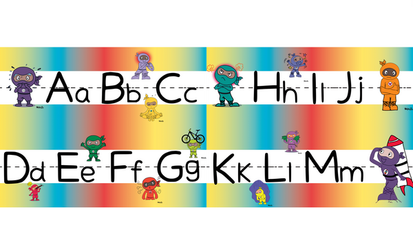 Alphabet classroom border