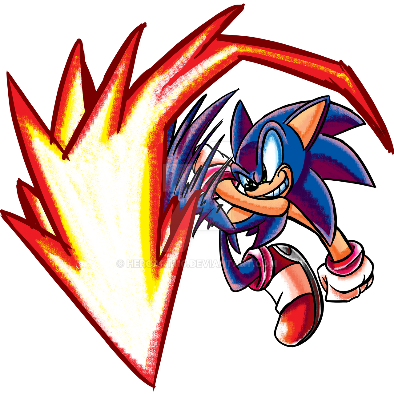 Sonic k smash collab by heroart on