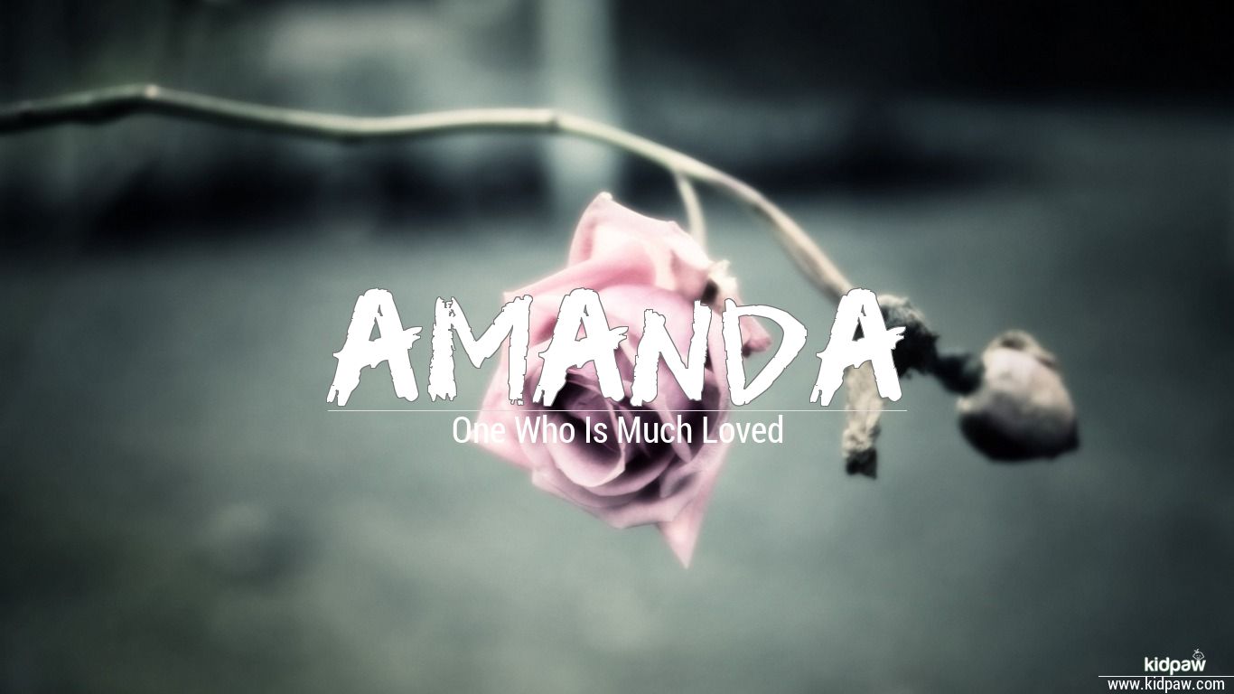 Amanda d name wallpaper for mobile write name on photo online