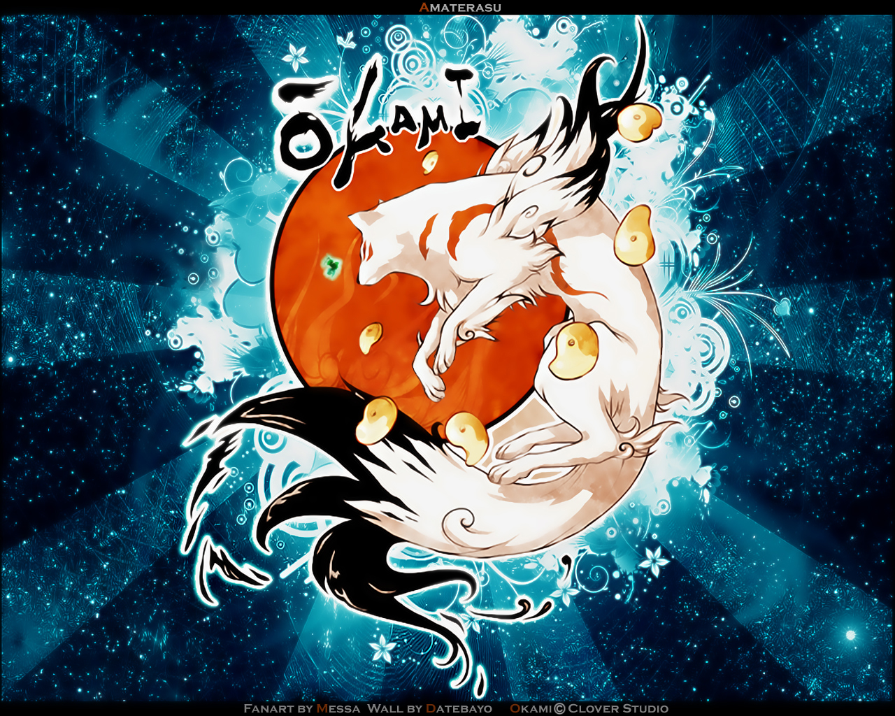 Okami wallpaper amaterasu