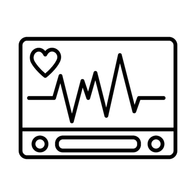 Premium vector ambulance icon design illustration design