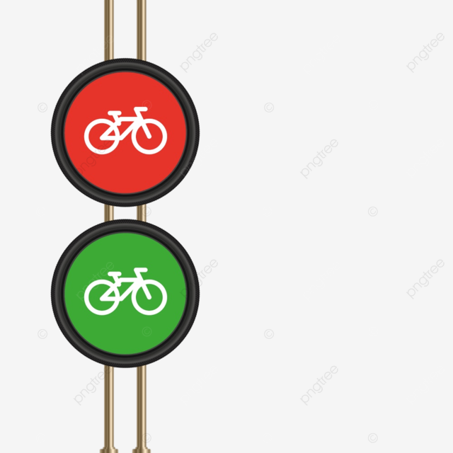 Traffic light clipart transparent png hd bicycle traffic lights icon light electric lane for png image for free download