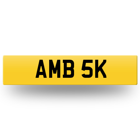 Ambreen number plate