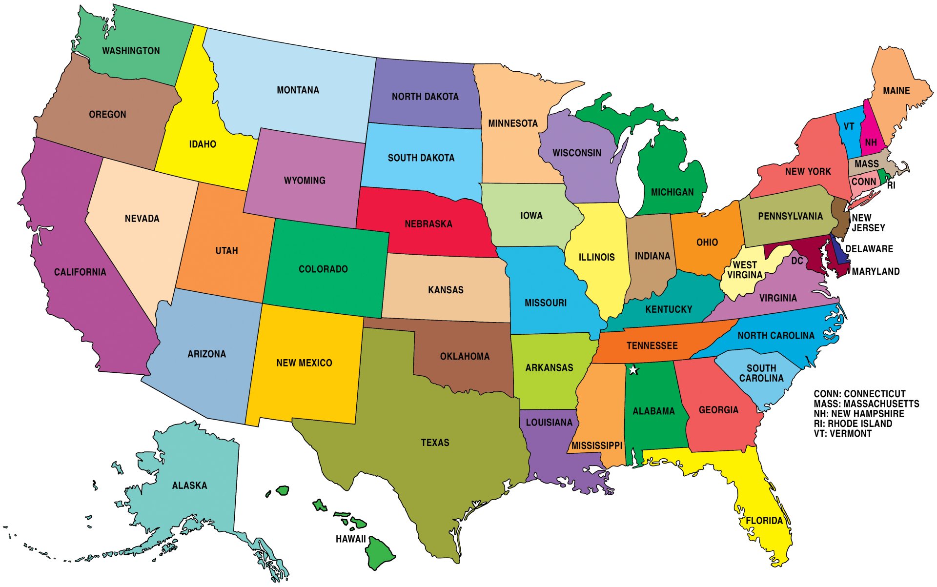 Map of the usa hd papers and backgrounds