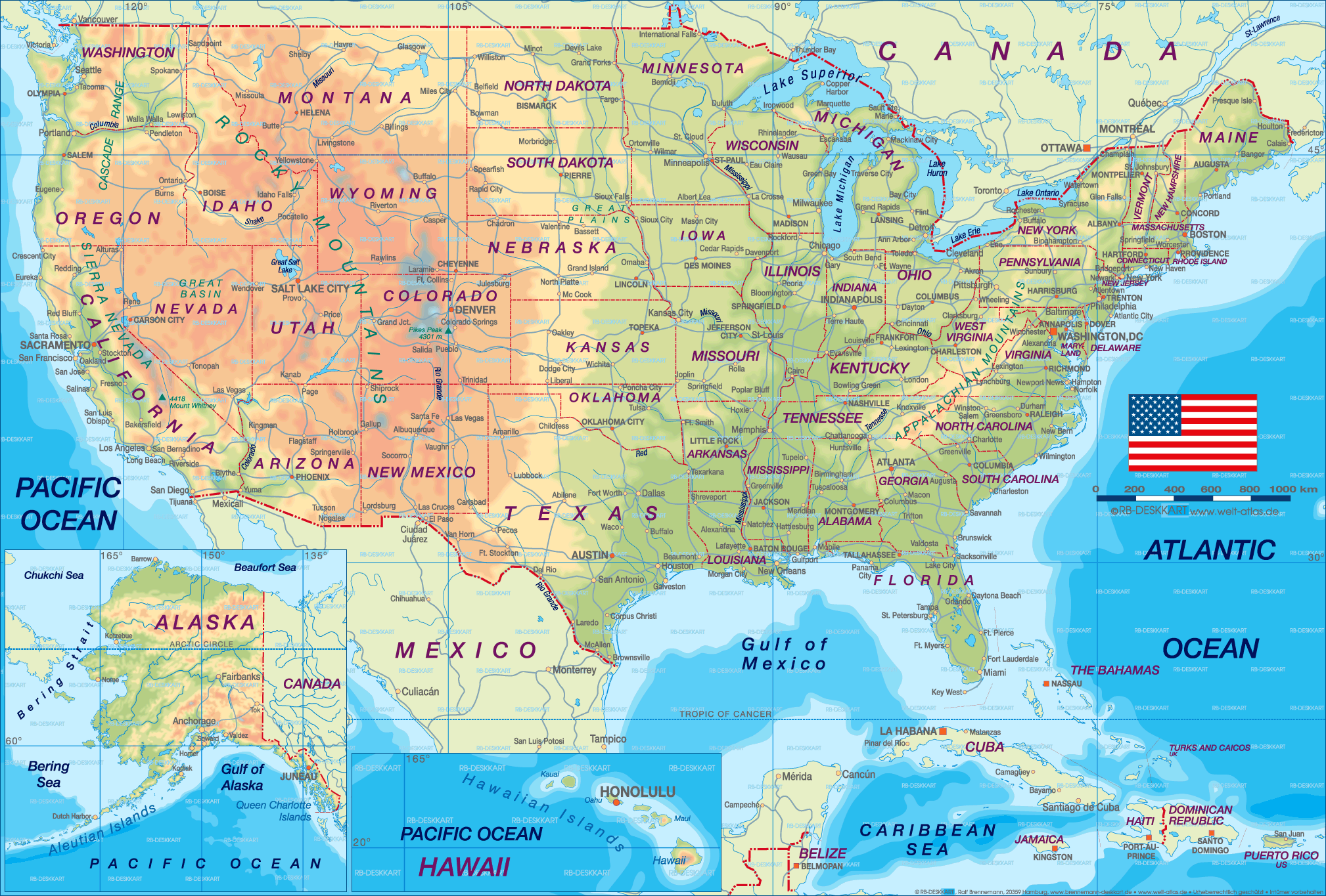 America map k desktop wallpapers