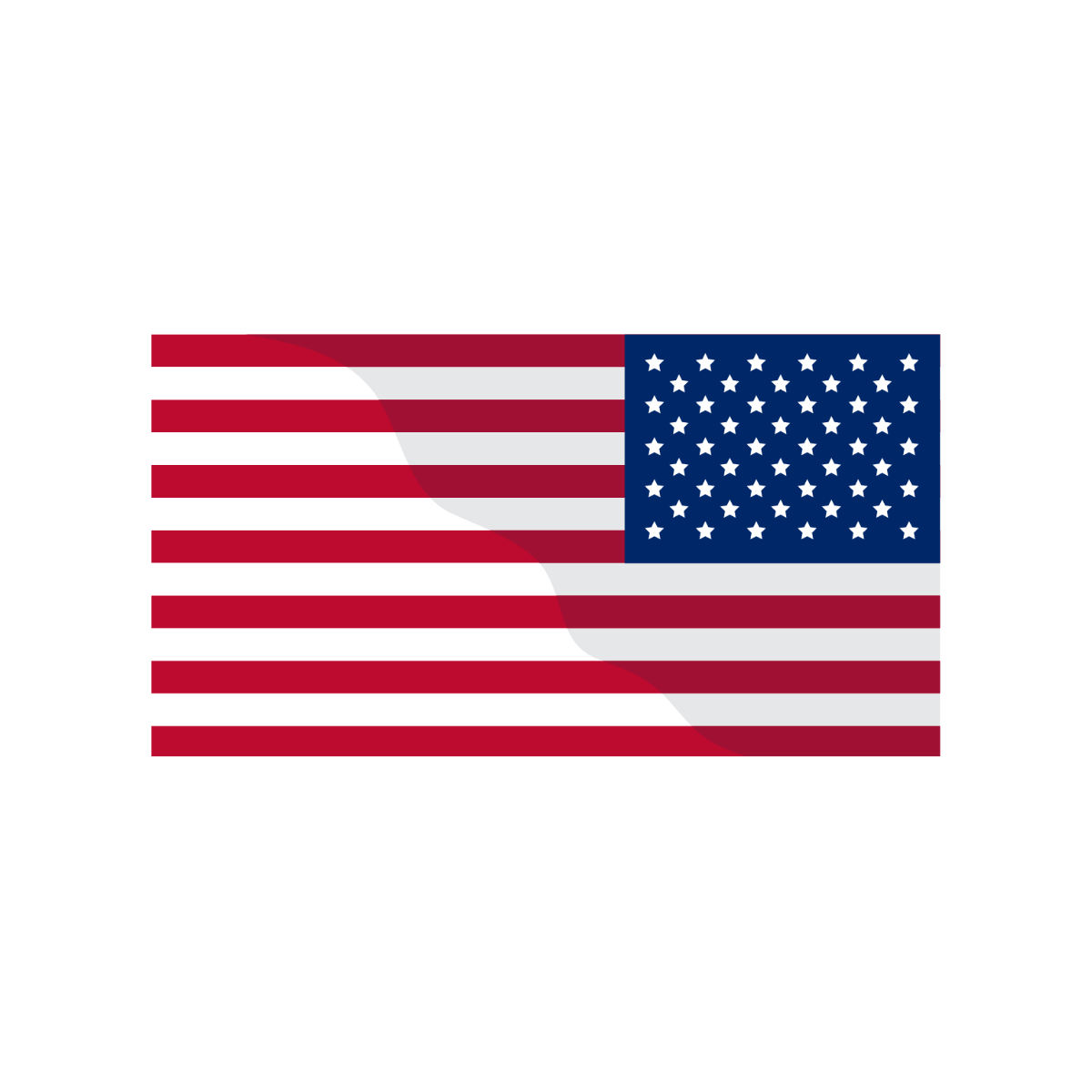 Free american flag vector