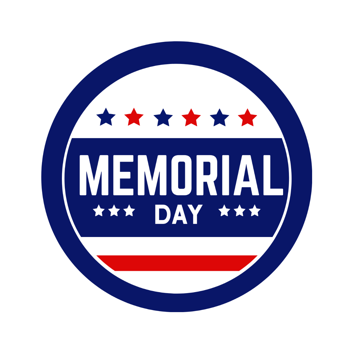 Free memorial day vector