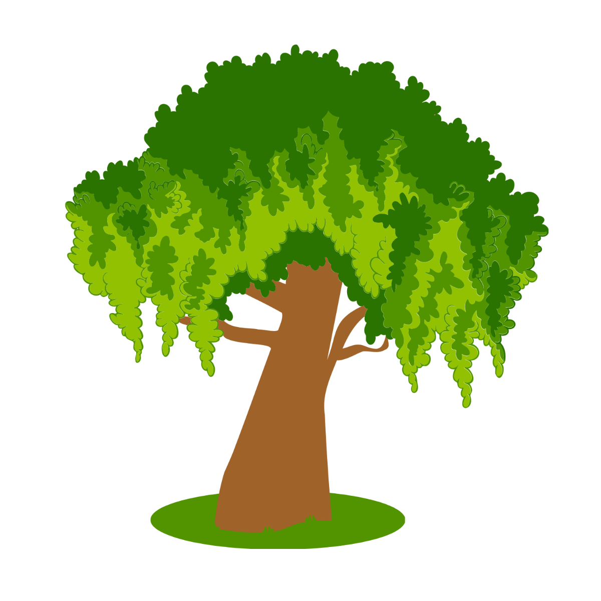 Free tree plant vector