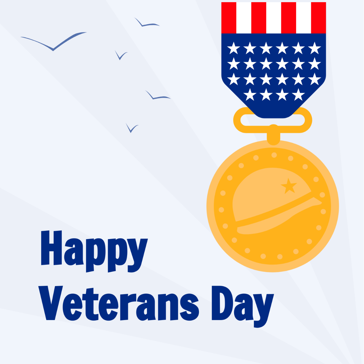 Free veterans day vector