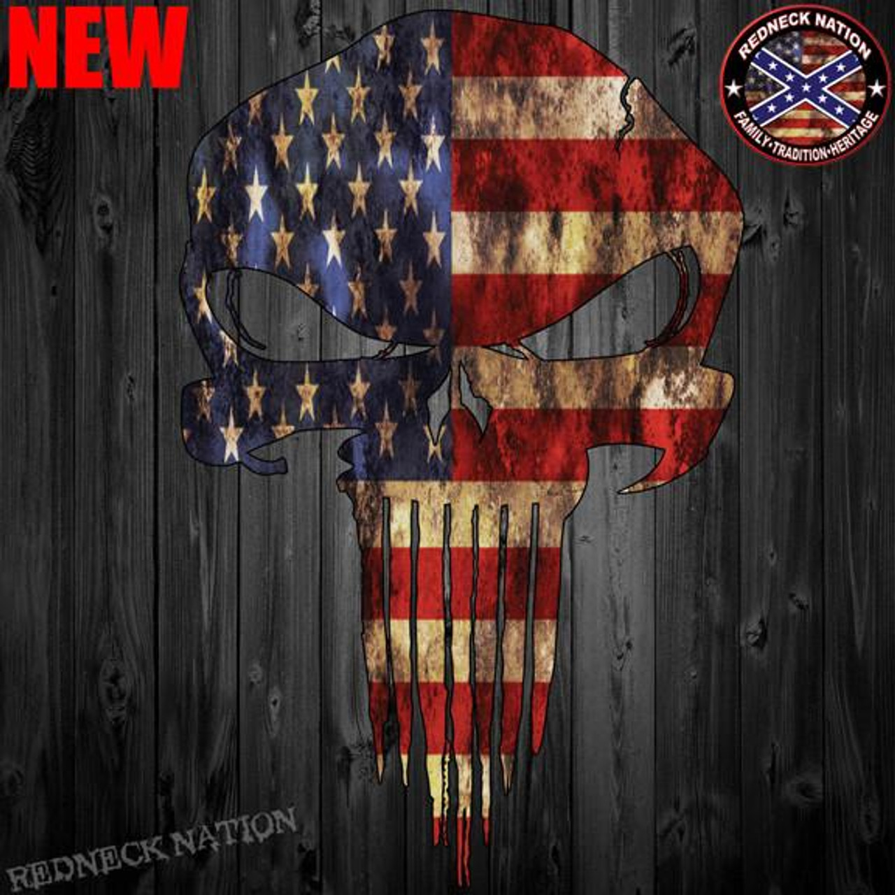 Download american flag punisher skull wallpaper Bhmpics