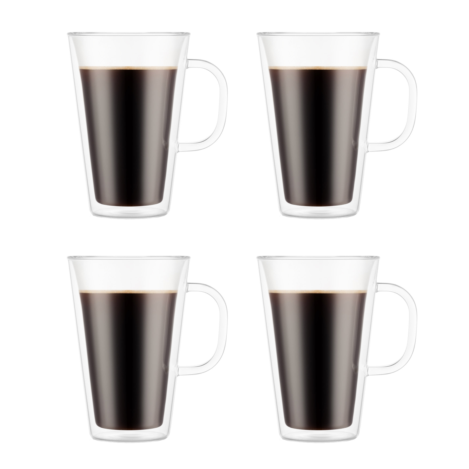 Bodum nteen double wall mugs