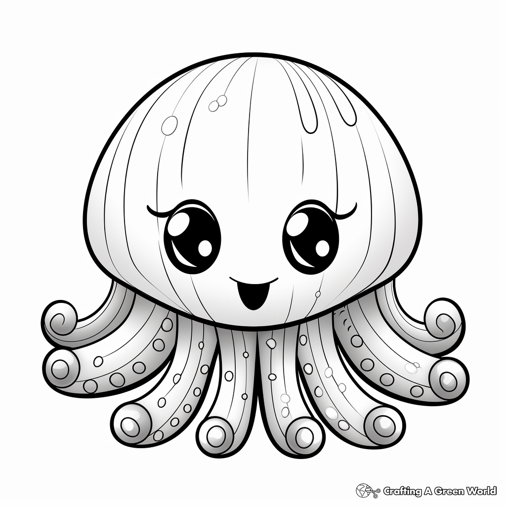 Octopus coloring pages