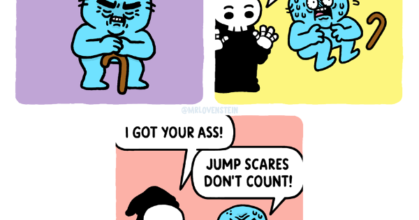 Read mr lovenstein sudden death comics