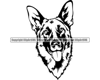 German shepherd dog breed head smiling face happy paw puppy