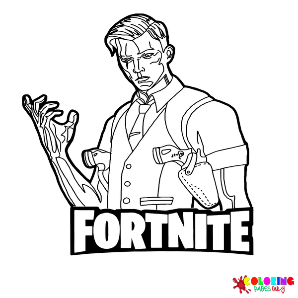 Midas fortnite coloring pages