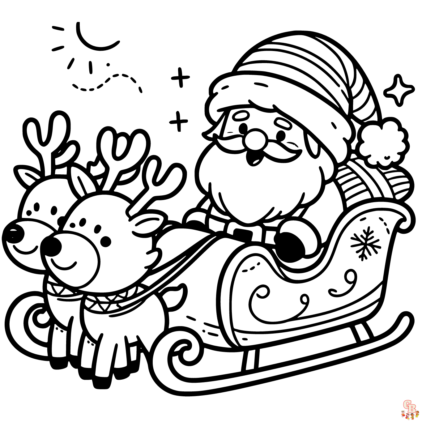 Celebrate christmas with free printable coloring pages
