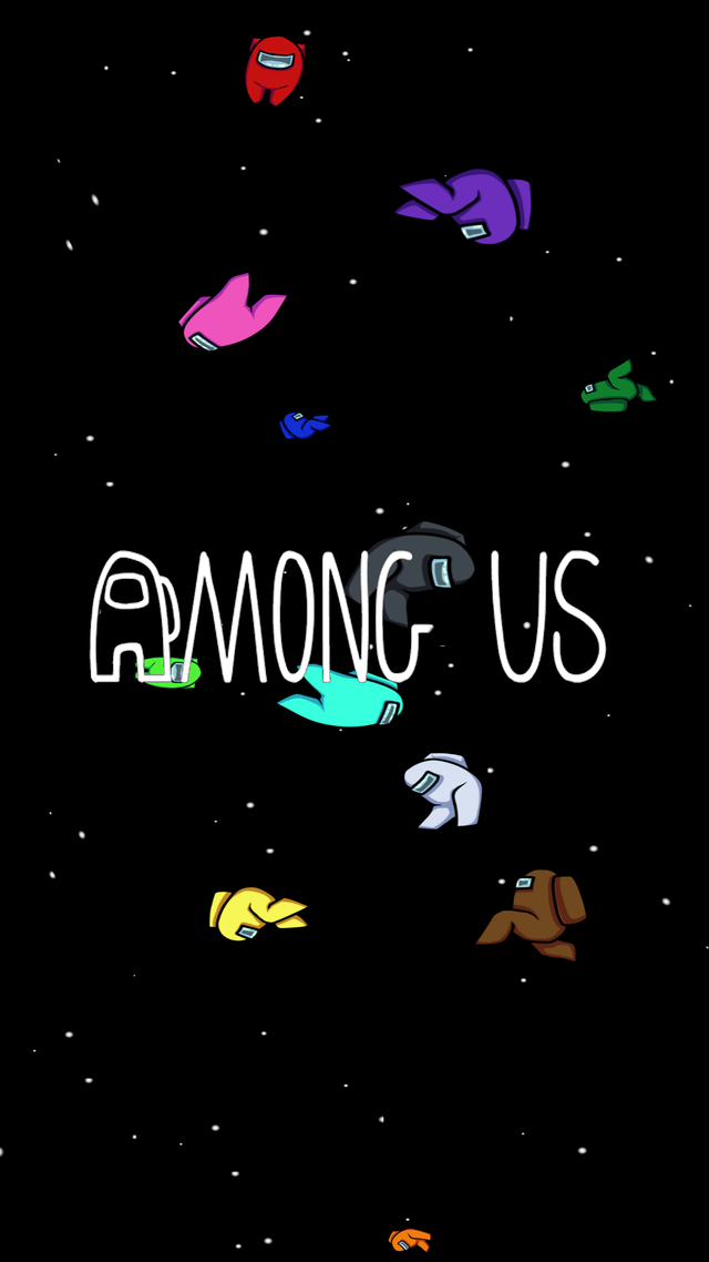 Made a phone wallpaper for among us first time doing anything like this