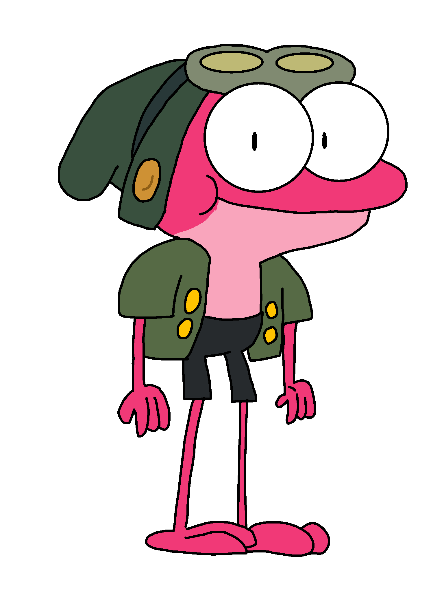 My drawing of sprig amphibia by cheesytoon on