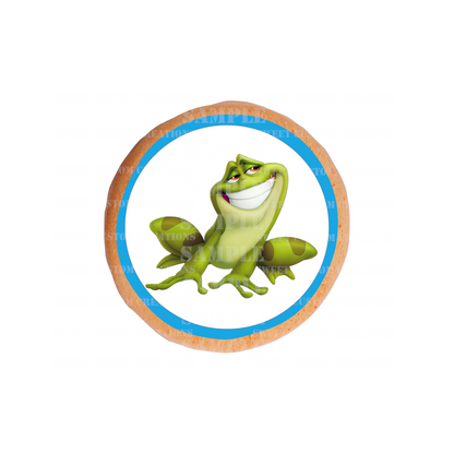 Prince naveen frog edible image frosting sheet sizes â sweet custom creations