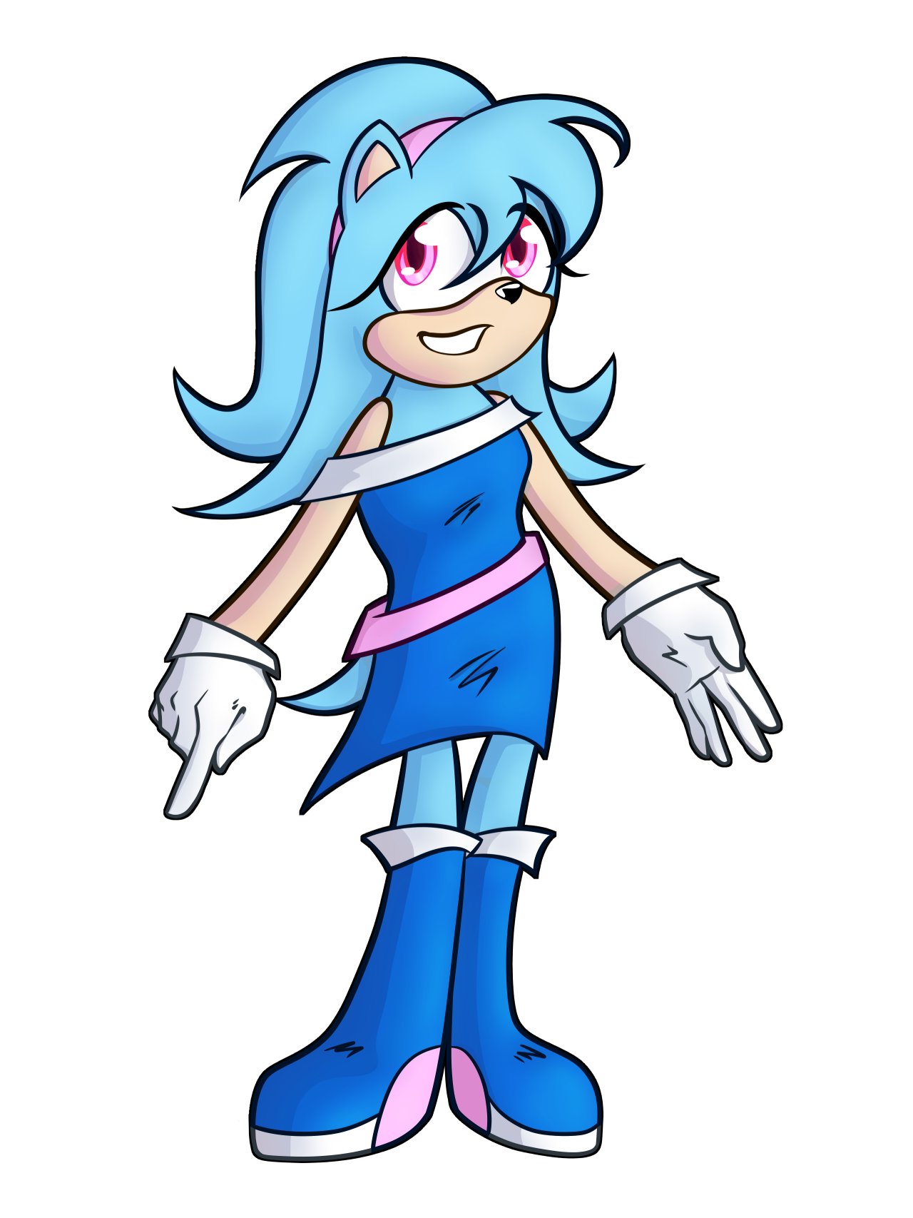 A sonic oc showcase