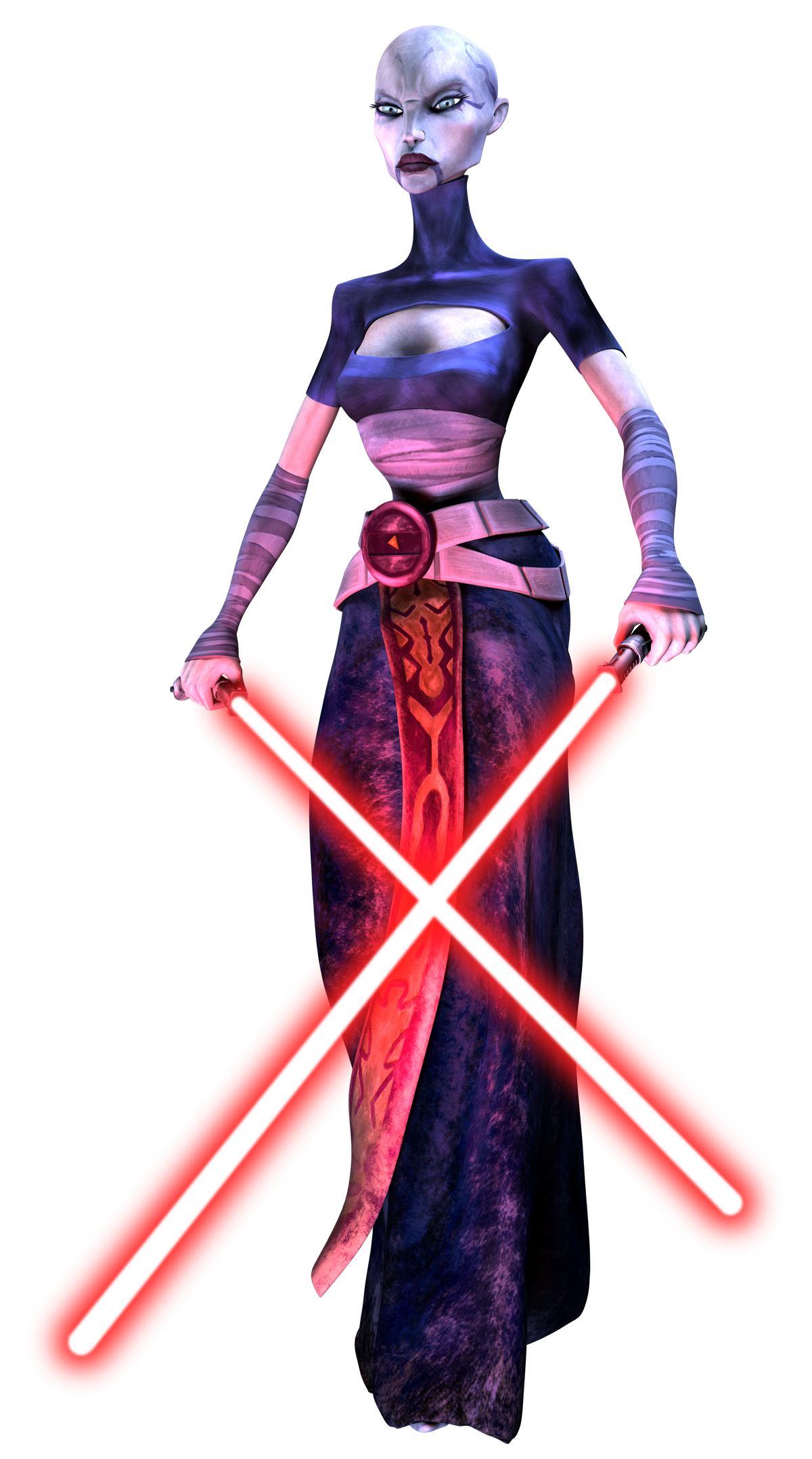 Asajj ventress lightsabers wookieepedia