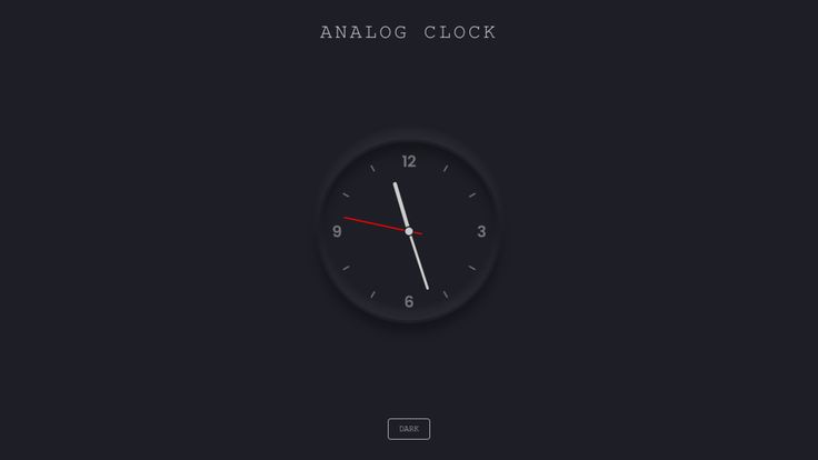 Analog clock darklight theme origal iphone wallpaper iphone wallpaper hd origal clock wallpaper