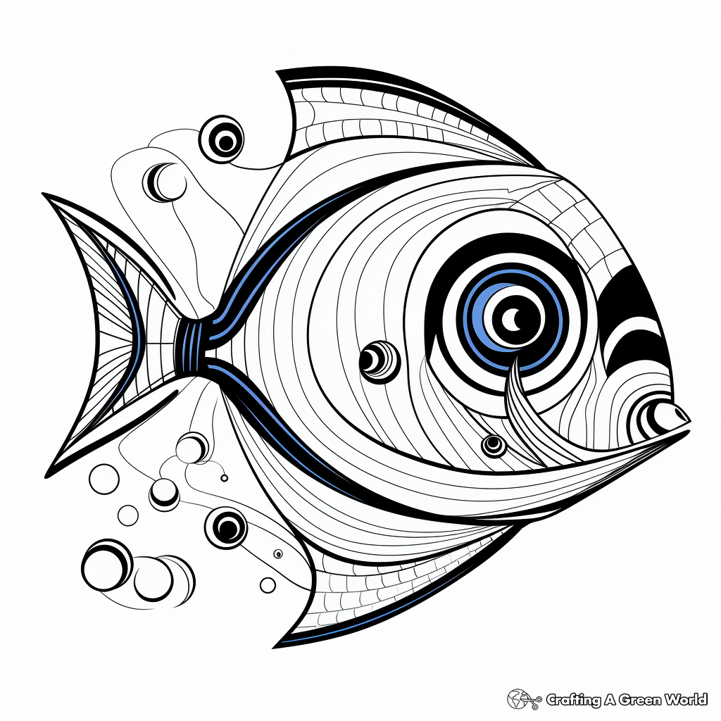 Blue tang coloring pages