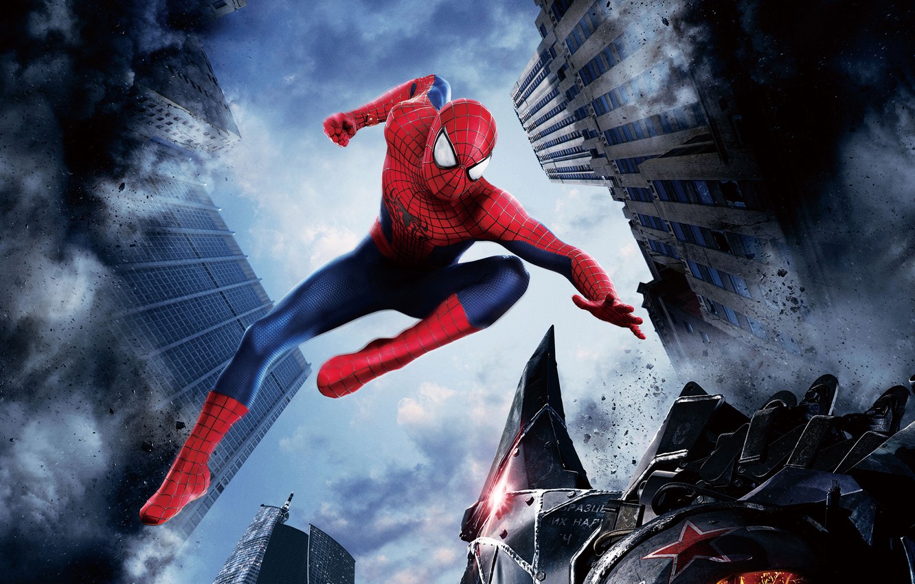 Wallpaper red action fantasy amazing armor sky blue cloud the wallpaper parker ics building year spider