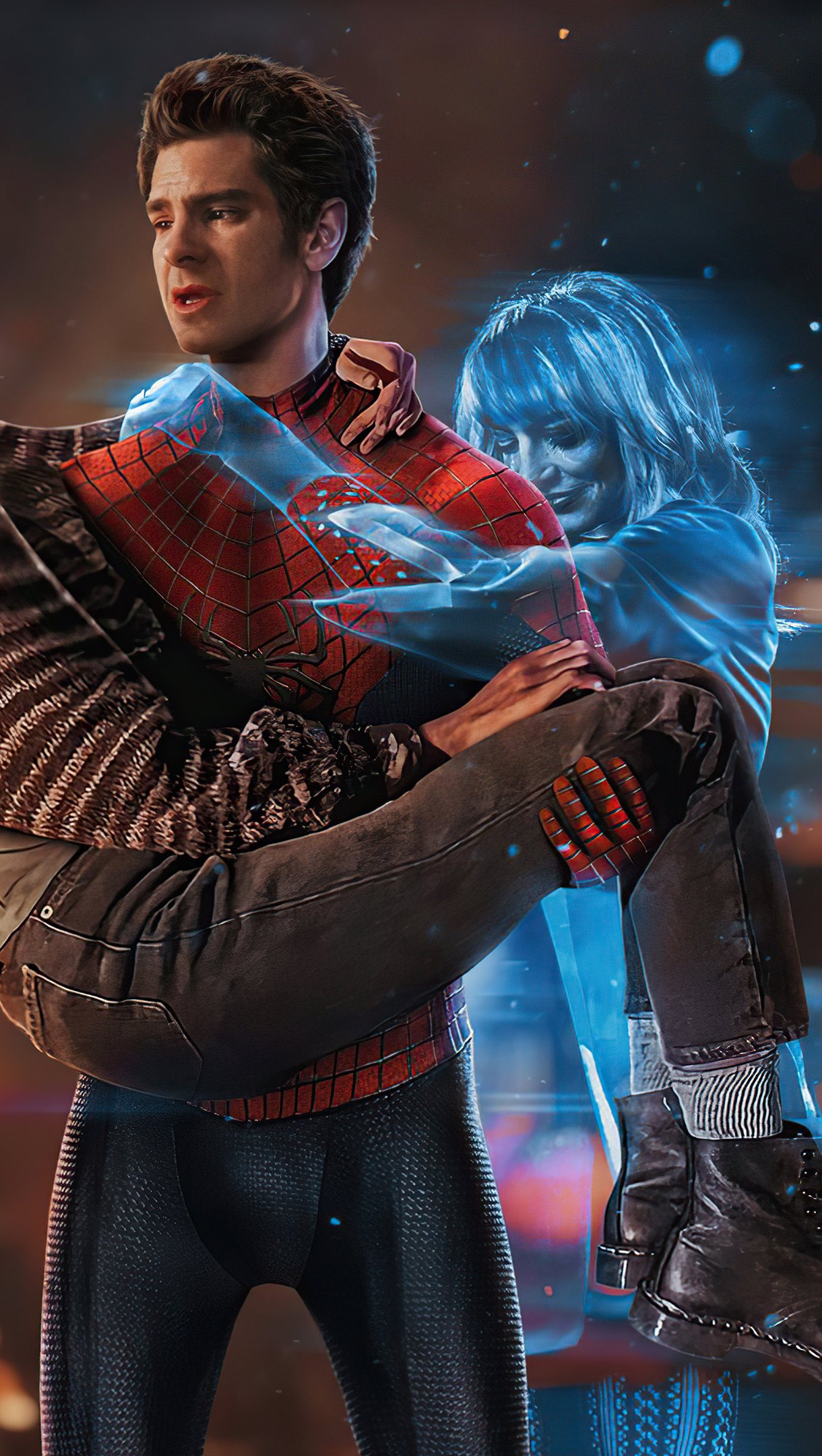 Spider man no way home mj and gwen wallpaper k ultra hd id