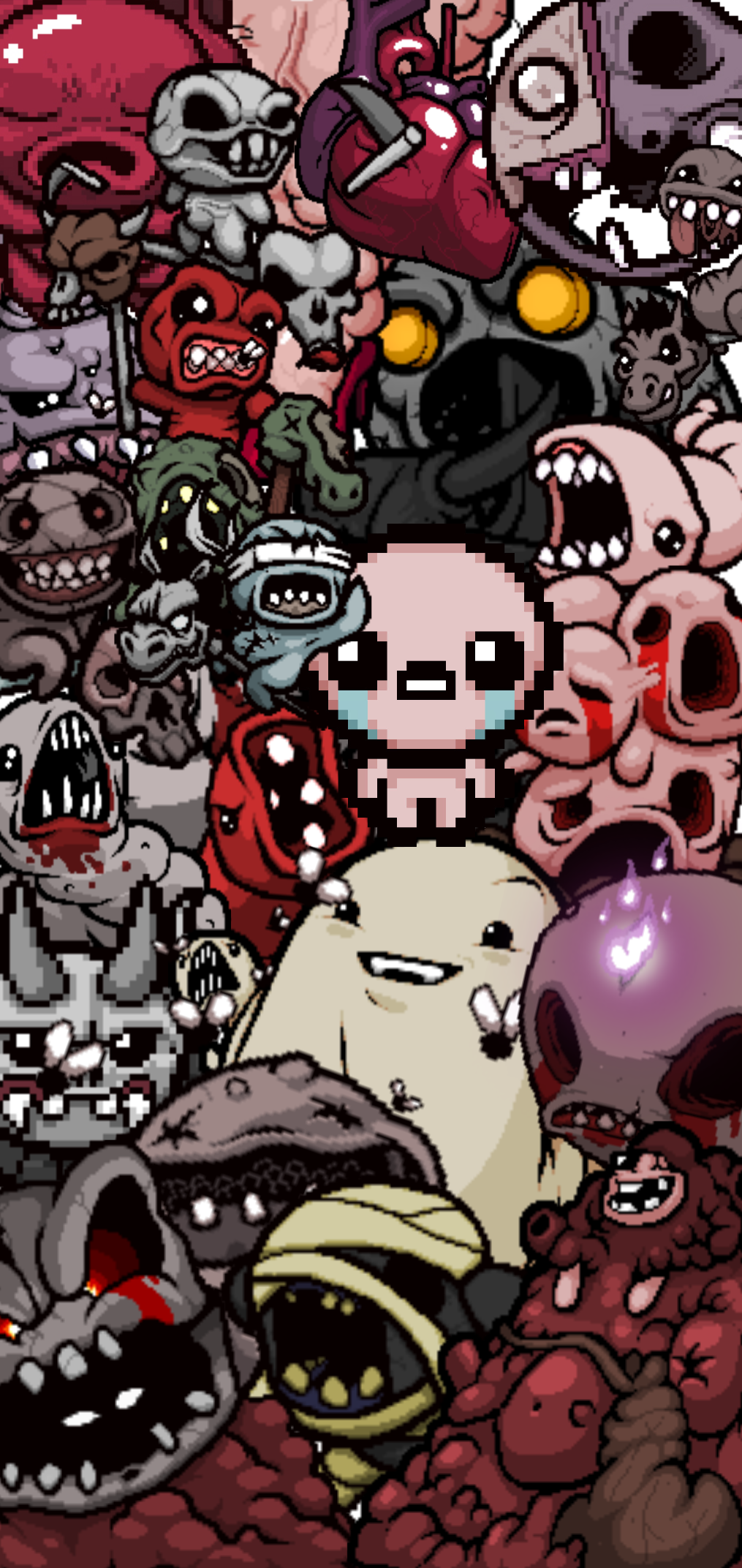 Binding of isaac rebirth by kjellolz galaxy s hole