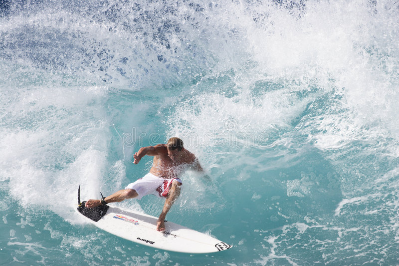 Pro surfer andy irons editorial image image of scenic