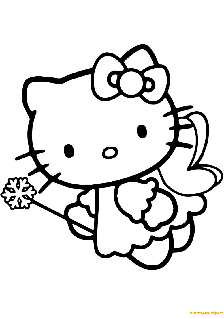 Photos on coloriage en pãginas para colorear lindas hello kitty hello kitty para colorear