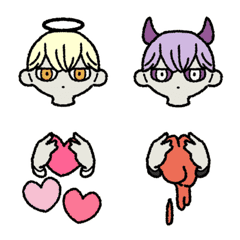 Angels and demons emoji â emoji