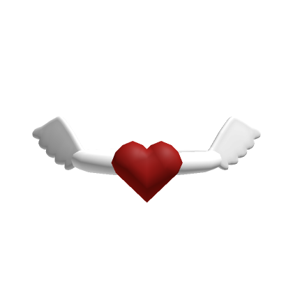 É red heart angel halo roblox item