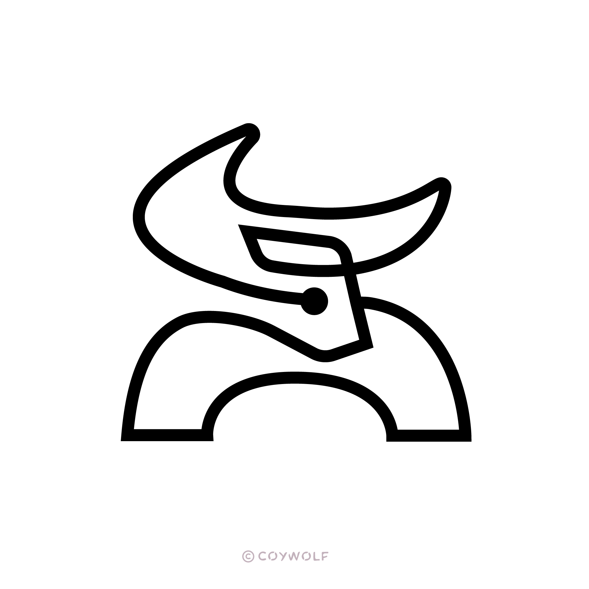 Designed by gregory grigoriou â logo cowboy