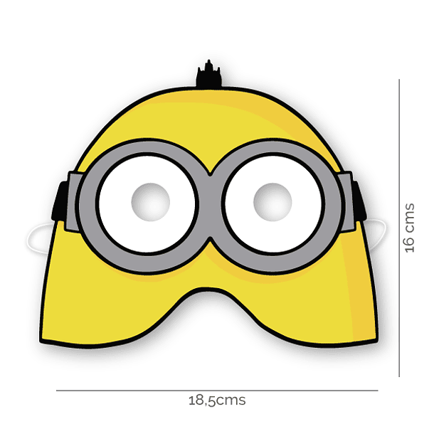 Mãscara minions