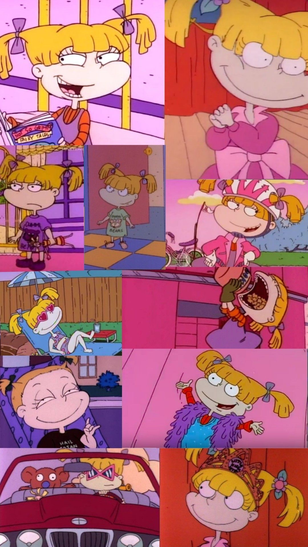 Angãlica pickels personajes de los rugrats fondos de pantalla de iphone fondo de pantalla animado