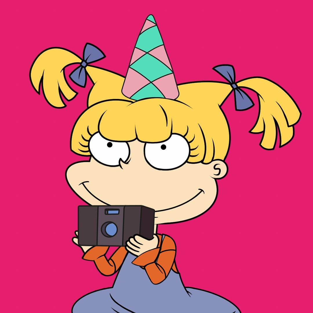 Download angelica pickles party hat wallpaper