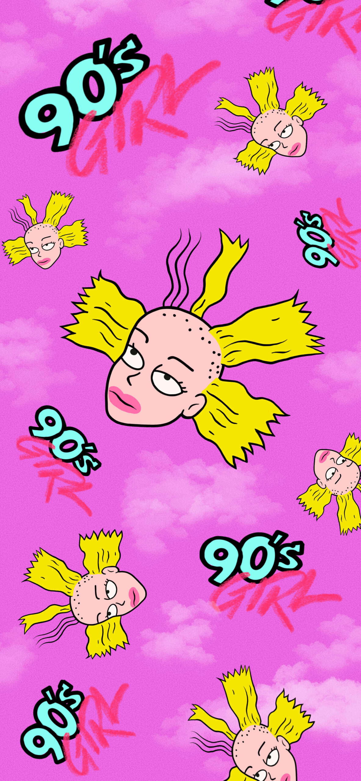 Rugrats wallpaper for iphone with cynthia pickles doll