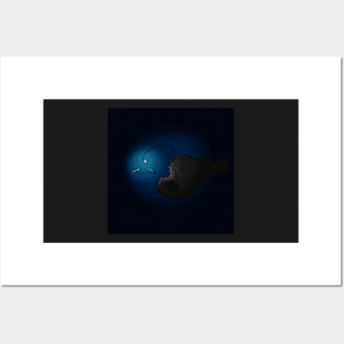 Anglerfish posters and art prints for sale